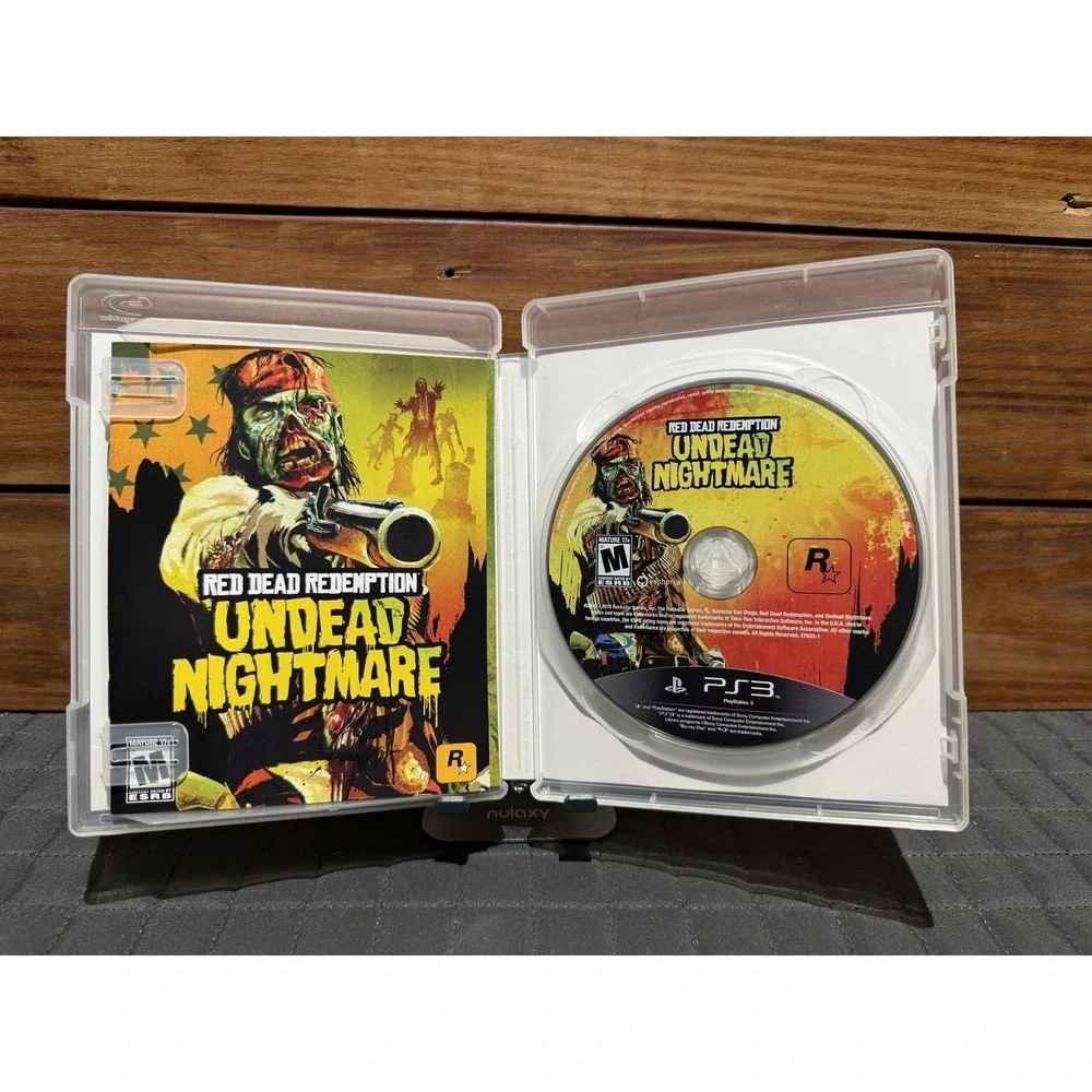 Red Dead Redmption Undead Nightmare w/Map PlayStation 3 PS3 CIB